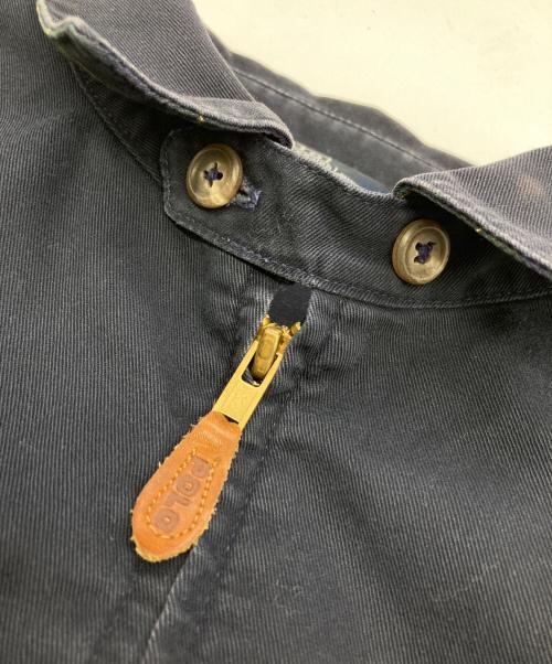 POLO RALPH LAUREN（ポロ・ラルフローレン）POLO RALPH LAUREN (ポロ・ラルフローレン) 80s スイングトップ ネイビー サイズ:XLの古着・服飾アイテム