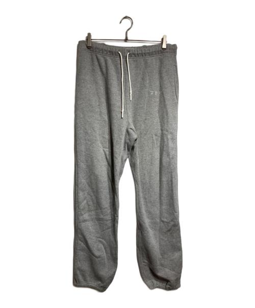 TOGA ARCHIVES（トーガアーカイブス）TOGA ARCHIVES (トーガアーカイブス) ZIP SWEAT PANTS/ジップスウェットパンツ グレー サイズ:XLの古着・服飾アイテム