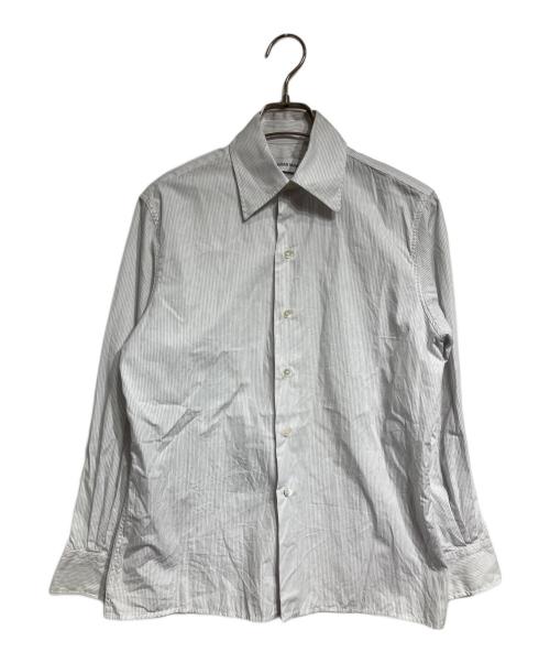 HAI（ハイ）HAI (ハイ) camisas manolo (カミサス マノロ) ストライプシャツ ホワイト サイズ:36の古着・服飾アイテム