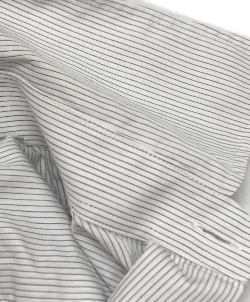 HAI（ハイ）HAI (ハイ) camisas manolo (カミサス マノロ) ストライプシャツ ホワイト サイズ:36の古着・服飾アイテム