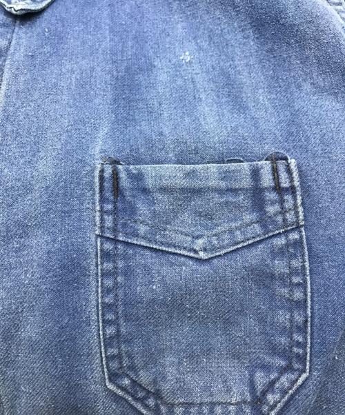 LE FORT BEAU（ル・フォール・ボー）LE FORT BEAU (ル・フォール・ボー) コットンツイルカバオールジャケット ネイビー サイズ:44の古着・服飾アイテム