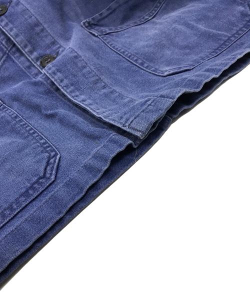 LE FORT BEAU（ル・フォール・ボー）LE FORT BEAU (ル・フォール・ボー) コットンツイルカバオールジャケット ネイビー サイズ:44の古着・服飾アイテム