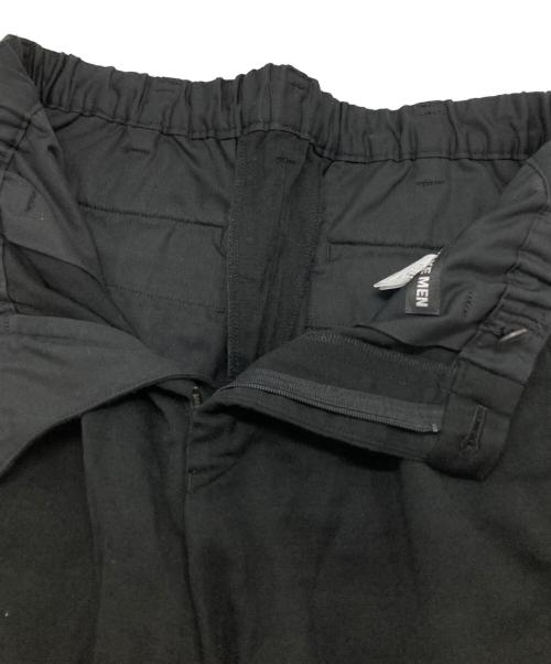 ISSEY MIYAKE MEN（イッセイミヤケメン）ISSEY MIYAKE MEN (イッセイミヤケメン) コットンガーゼストレートパンツ ブラック サイズ:１の古着・服飾アイテム