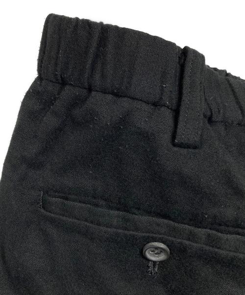 ISSEY MIYAKE MEN（イッセイミヤケメン）ISSEY MIYAKE MEN (イッセイミヤケメン) コットンガーゼストレートパンツ ブラック サイズ:１の古着・服飾アイテム