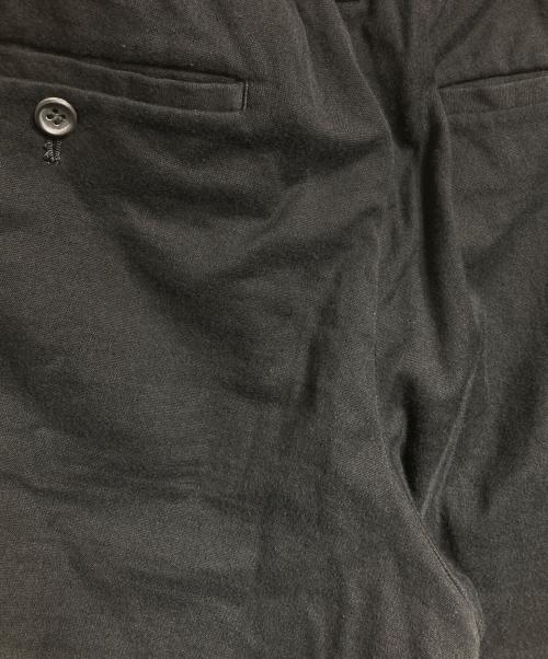 ISSEY MIYAKE MEN（イッセイミヤケメン）ISSEY MIYAKE MEN (イッセイミヤケメン) コットンガーゼストレートパンツ ブラック サイズ:１の古着・服飾アイテム
