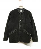 GOODENOUGHグッドイナフ）の古着「00S裏ボアコーデュロイジャケット」｜ブラック