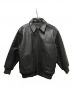 GAPギャップ）の古着「00sレザージャケット」｜ブラック