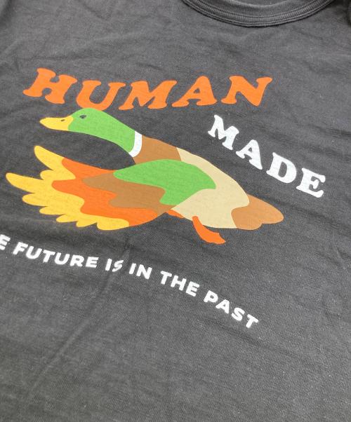 HUMAN MADE（ヒューマンメイド）HUMAN MADE (ヒューマンメイド) FLYING DUCK T-SHIRT ブラック サイズ:SIZE 2XLの古着・服飾アイテム