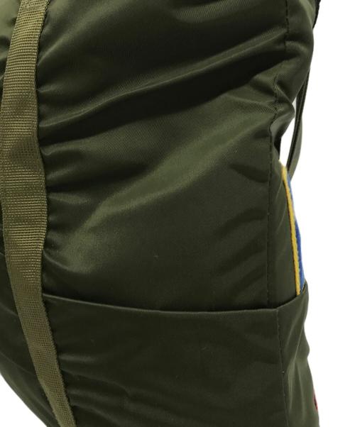 HUMAN MADE（ヒューマンメイド）HUMAN MADE (ヒューマンメイド) HELMET BAG カーキの古着・服飾アイテム