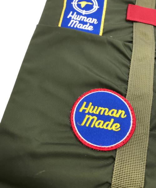 HUMAN MADE（ヒューマンメイド）HUMAN MADE (ヒューマンメイド) HELMET BAG カーキの古着・服飾アイテム