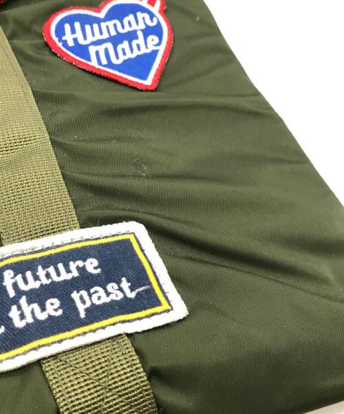 HUMAN MADE（ヒューマンメイド）HUMAN MADE (ヒューマンメイド) HELMET BAG カーキの古着・服飾アイテム