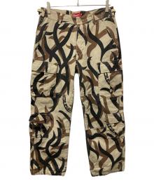 SUPREME（シュプリーム）の古着「CARGO PANT TAN TRIBAL CAMO」｜ベージュ