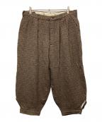 POLO RALPH LAURENポロ・ラルフローレン）の古着「ジョッキーウールパンツ」｜ブラウン