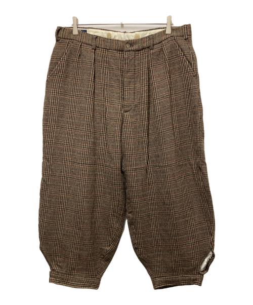 POLO RALPH LAUREN（ポロ・ラルフローレン）POLO RALPH LAUREN (ポロ・ラルフローレン) ジョッキーウールパンツ ブラウン サイズ:38の古着・服飾アイテム