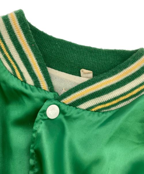 cooper（クーパー）cooper (クーパー) サテンスタジャン グリーン サイズ:42の古着・服飾アイテム