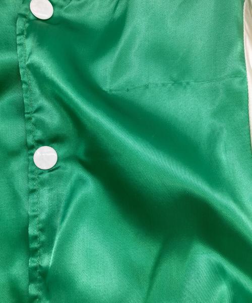 cooper（クーパー）cooper (クーパー) サテンスタジャン グリーン サイズ:42の古着・服飾アイテム