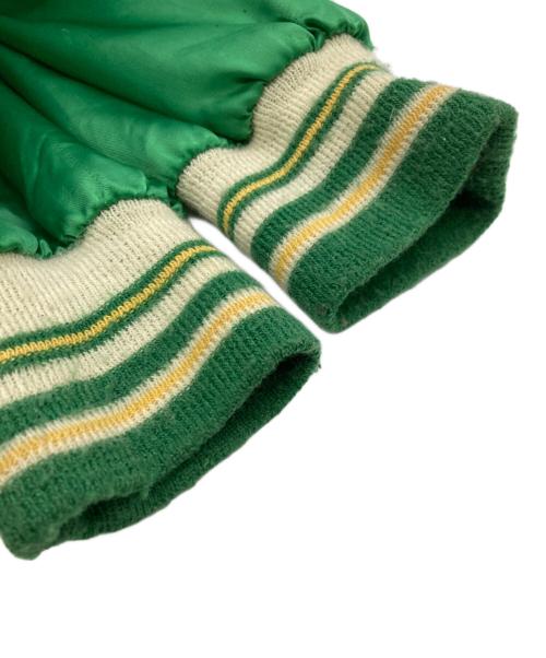 cooper（クーパー）cooper (クーパー) サテンスタジャン グリーン サイズ:42の古着・服飾アイテム