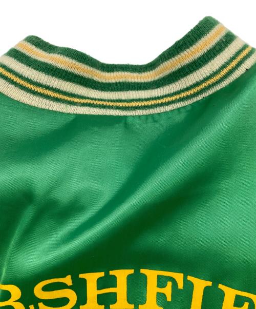 cooper（クーパー）cooper (クーパー) サテンスタジャン グリーン サイズ:42の古着・服飾アイテム