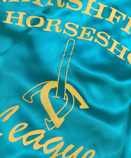 cooper（クーパー）cooper (クーパー) サテンスタジャン グリーン サイズ:42の古着・服飾アイテム