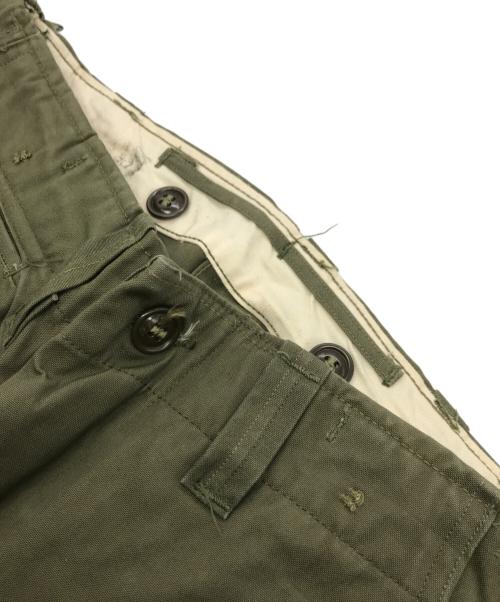 US ARMY（ユーエスアーミー）US ARMY (ユーエスアーミー) 50S M-45フィールドパンツ オリーブ サイズ:30の古着・服飾アイテム