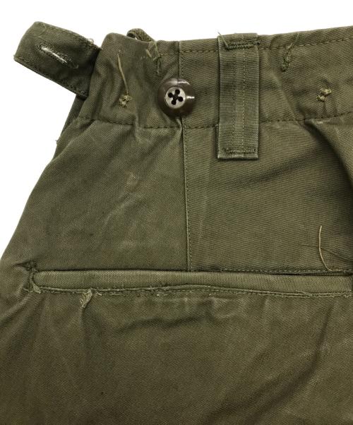 US ARMY（ユーエスアーミー）US ARMY (ユーエスアーミー) 50S M-45フィールドパンツ オリーブ サイズ:30の古着・服飾アイテム