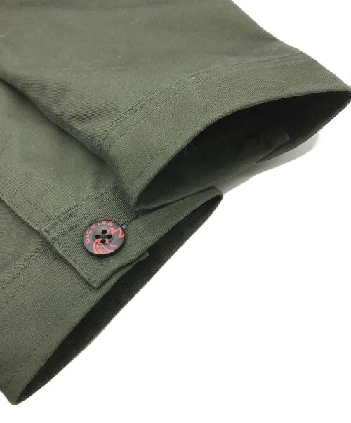 Dickies（ディッキーズ）Dickies (ディッキーズ) SPITFIRE (スピットファイア) ワークブルゾンジャケット カーキ サイズ:Mの古着・服飾アイテム