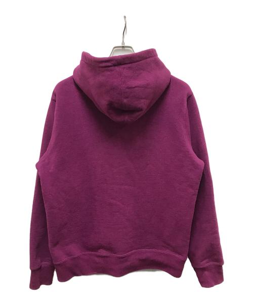 SUPREME（シュプリーム）Supreme (シュプリーム) Small Box Zip Up Hooded Sweatshirt パープル サイズ:Mの古着・服飾アイテム