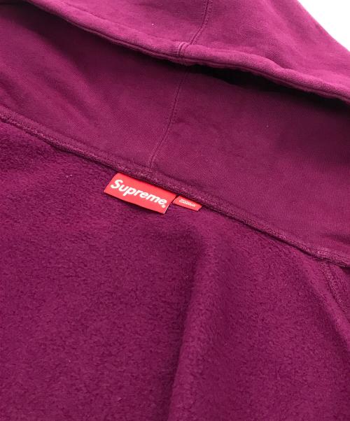 SUPREME（シュプリーム）Supreme (シュプリーム) Small Box Zip Up Hooded Sweatshirt パープル サイズ:Mの古着・服飾アイテム