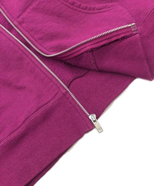 SUPREME（シュプリーム）Supreme (シュプリーム) Small Box Zip Up Hooded Sweatshirt パープル サイズ:Mの古着・服飾アイテム