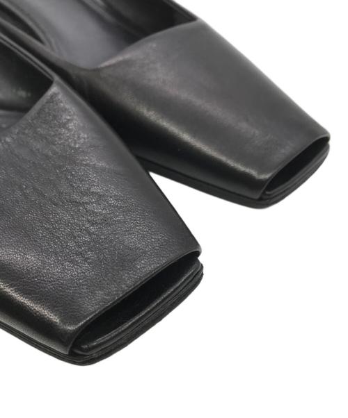 toteme（トーテム）toteme (トーテム) ミュールパンプス ブラック サイズ:36の古着・服飾アイテム