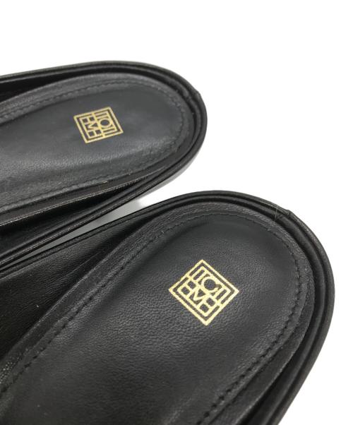 toteme（トーテム）toteme (トーテム) ミュールパンプス ブラック サイズ:36の古着・服飾アイテム