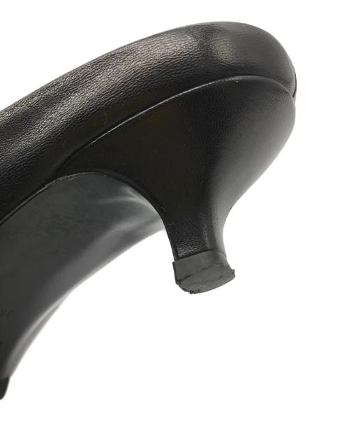 toteme（トーテム）toteme (トーテム) ミュールパンプス ブラック サイズ:36の古着・服飾アイテム