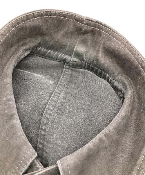 vetements passant（-）vetements passant (-) ブラックモールスキンカバーオールジャケット ブラック サイズ:-の古着・服飾アイテム