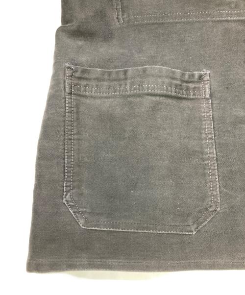 vetements passant（-）vetements passant (-) ブラックモールスキンカバーオールジャケット ブラック サイズ:-の古着・服飾アイテム