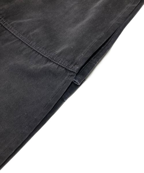 vetements passant（-）vetements passant (-) ブラックモールスキンカバーオールジャケット ブラック サイズ:-の古着・服飾アイテム