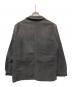 vetements passant (-) ブラックモールスキンカバーオールジャケット ブラック サイズ:-：37000円