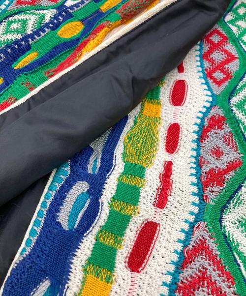 Coogi（クージー）Coogi (クージー) 3Dニットスカート マルチカラー サイズ:Mの古着・服飾アイテム