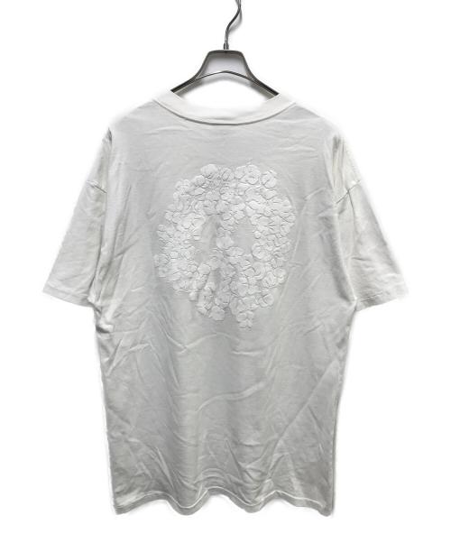 READYMADE（レディメイド）READYMADE (レディメイド) Denim Tears (デニムティアーズ) COTTON WREATH T/WHT ホワイト サイズ:SIZE XLの古着・服飾アイテム