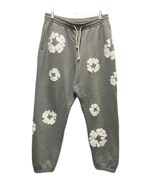 Denim Tears（デニムティアーズ）Denim Tears (デニムティアーズ) The Cotton Wreath Sweatpants グレー サイズ:ＸＬの古着・服飾アイテム