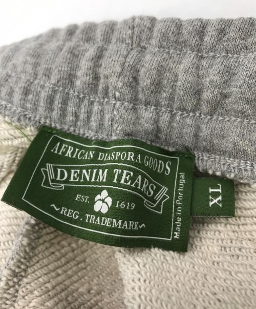 Denim Tears（デニムティアーズ）Denim Tears (デニムティアーズ) The Cotton Wreath Sweatpants グレー サイズ:ＸＬの古着・服飾アイテム