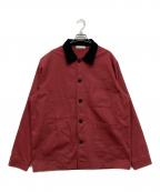 FUTURフューチャー）の古着「ワークジャケット」｜レッド