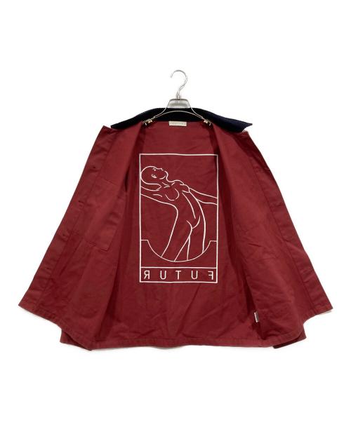 FUTUR（フューチャー）FUTUR (フューチャー) ワークジャケット レッド サイズ:Lの古着・服飾アイテム