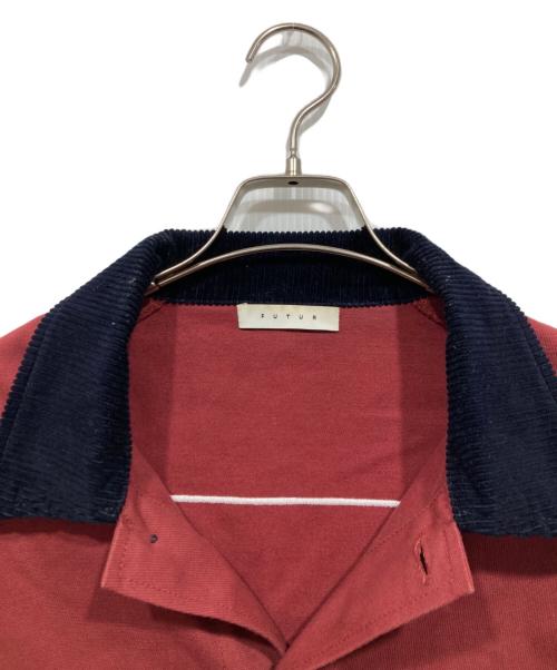 FUTUR（フューチャー）FUTUR (フューチャー) ワークジャケット レッド サイズ:Lの古着・服飾アイテム