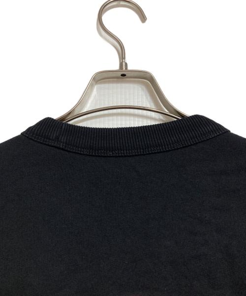 BURBERRY（バーバリー）BURBERRY (バーバリー) ロゴ サークルワッペン 刺繍 スウェット ブラック サイズ:Sの古着・服飾アイテム