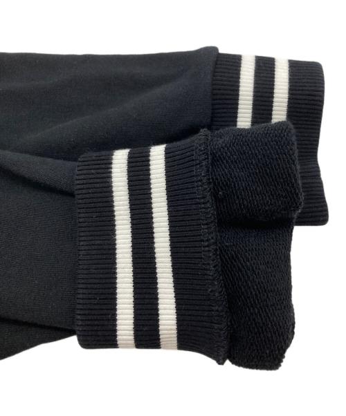 BURBERRY（バーバリー）BURBERRY (バーバリー) ロゴ サークルワッペン 刺繍 スウェット ブラック サイズ:Sの古着・服飾アイテム