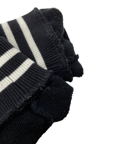 BURBERRY（バーバリー）BURBERRY (バーバリー) ロゴ サークルワッペン 刺繍 スウェット ブラック サイズ:Sの古着・服飾アイテム