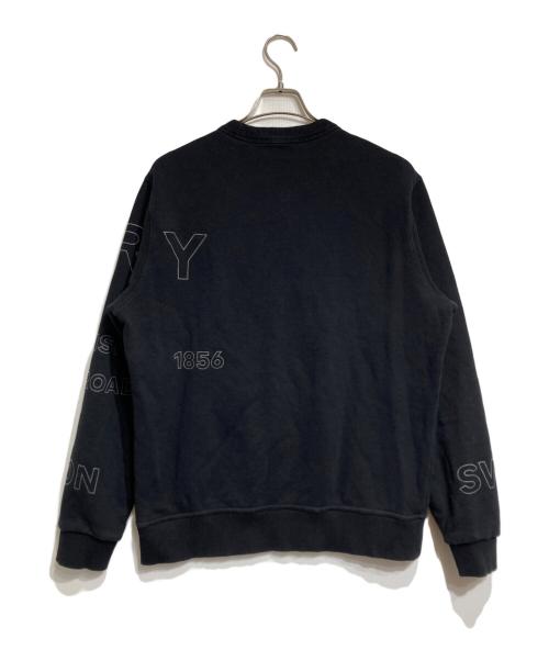 BURBERRY（バーバリー）BURBERRY (バーバリー) ホースフェリー ロゴ スウェット ブラック サイズ:Sの古着・服飾アイテム