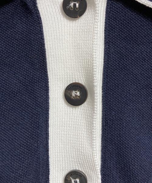 Ferragamo（フェラガモ）Ferragamo (フェラガモ) ポロシャツ ネイビー サイズ:XLの古着・服飾アイテム