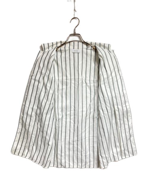 Ferragamo（フェラガモ）Ferragamo (フェラガモ) ストライプシャツ ホワイト サイズ:Sの古着・服飾アイテム