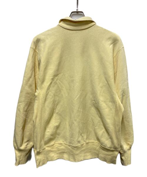 Champion（チャンピオン）Champion (チャンピオン) 90Sチンスト付きリバースウィーブスウェット イエロー サイズ:XLの古着・服飾アイテム